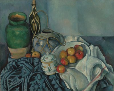 Stillleben mit Äpfeln von Paul Cézanne